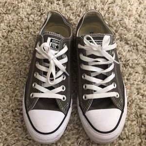 Grey Converse - Women’s Size 8